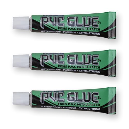 Stormsure PVC-Aufblasbares Reparaturset 3x5g - Starke Flüssige Flickenreparatur für PVC und Vinyl