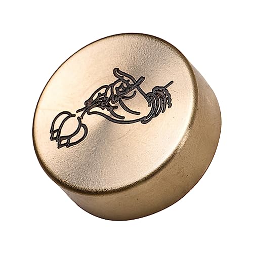 Yardwe Vintage Briefbeschwerer Kalligraphie Personalisierter Briefbeschwerer Aus Metall Mit Gravur Für Sammler Japanische Wohndekoration