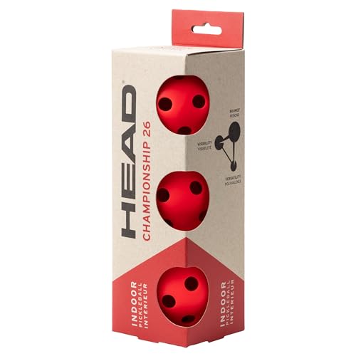 HEAD Championship 26 3B (Indoor) Pickleball Bälle, Yellow