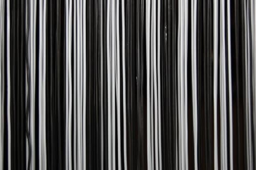 La Tenda Türvorhang, PVC, Schwarz, 100 x 230 cm, Maße:90 x 210 cm