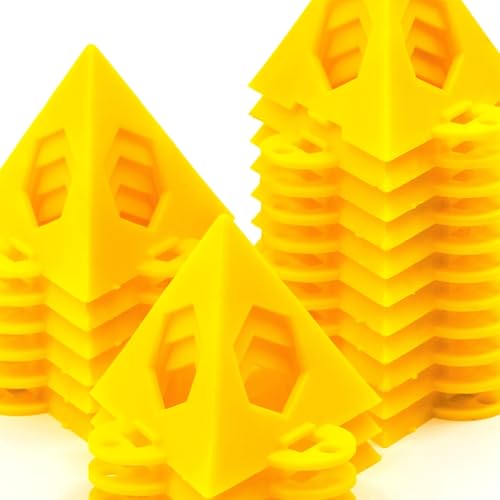 20x Malerpyramide + 1x BILDMAGNET! Unterstellpyramiden für Maler- & Lackierarbeiten, Künstler & Heimwerker, Kegel-Malständer, Malerpyramiden Set für Leinwand zum bemalen, Künstlerbedarf