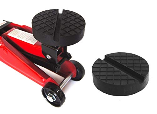 120x25mm mit Nut/Waffel Gummiauflage Gummi-Unterlage Auflage Wagen-Heber Hebebühne rund Auto Klotz Rangier-Wagenheber Puffer Reifen Reifenwechsel LKW Räder KFZ Tuning Zubehör