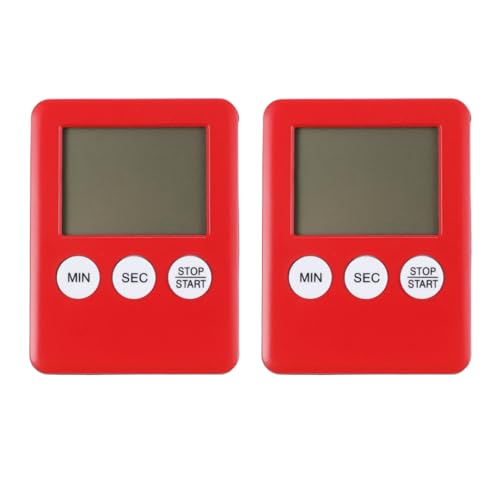 LIFKOME Manueller Küchentimer für Das Kochtraining Tragbarer Digitaler Timer-ständerpaket