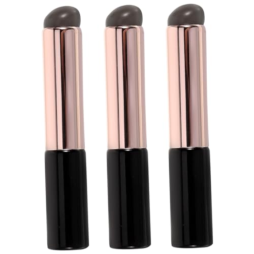 UKCOCO 3Stücke Silikon Lippenpinsel Wiederverwendbare Lippenapplikatoren für Lipgloss Hautfreundliche Make Up Tools für Zuhause und Kosmetikgeschäfte Praktisch