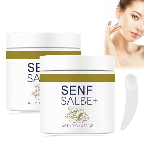 Laralily Senfsalbe Gegen Cellulite Senfsalbe Aktiv Senfsalbe Gegen Cellulite Aktiv Senfsalbe Kann Zur Massage Verwendet Werden, geeignet für Oberschenkel Oberarme Bauch Und Gesäß.
