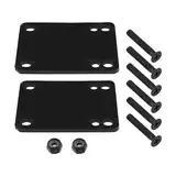 YINETTECH Skateboard-Riser-Pads, 3 mm, mit 30 mm Schrauben und Muttern, PU, weiche Stoßdämpfungspads, Ersatzkissen, Schutz für Skateboard-Wartungszubehör, 2 Stück