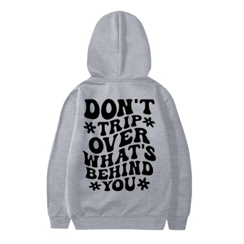 CreoQIJI Mädchen Sweatshirt 86 Hoodie Spaß Floral Alphabet Print Hoodie Langarm Kleidung Sweatshirt Pulli Einzelstück (Grey, 3-4 Years)