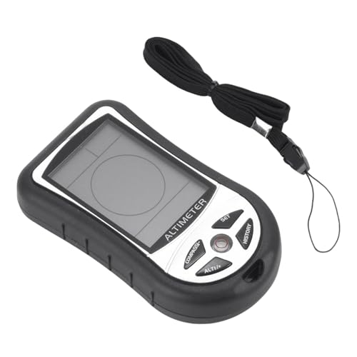 Digitaler Höhenmesser Outdoor | 8-in-1 Höhenmessgerät Mit Barometer Und | Tragbares Wettervorhersagegerät Mit Thermometer, Luftdruckmesser, Hintergrundbeleuchtung Für Bergsteigen, Camping, Abe