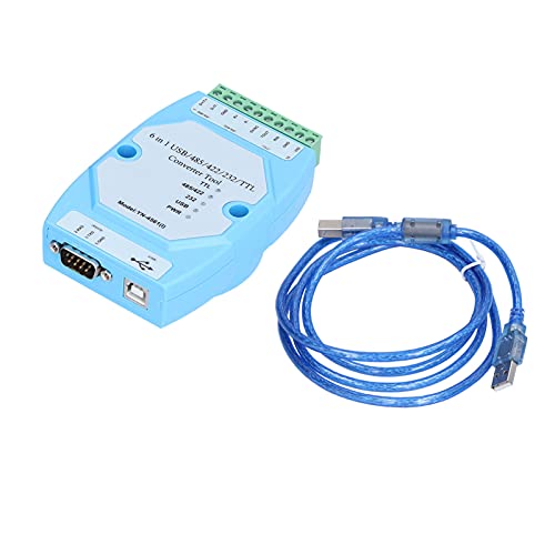 ANKROYU YN1I Serielles Port-Modul, ABS-isoliertes serielles Port-Modul, 6-in-1-Seriell-Port-Modul für serielle Schnittstelle