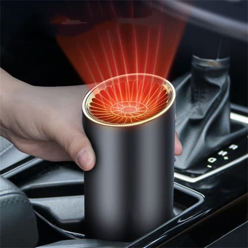SPORTARC ​12 V tragbare Autoheizung, Wagen- und LKW-Heizung, Camping-Heizungsventilator, Fensterentfroster, Windschutzscheibenentfeuchter, Auto-Kühler, elektronischer Entfeuchter für den Winter