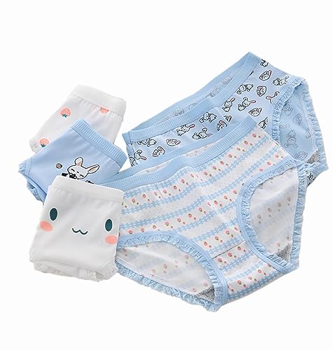 SINROYEE Damen-Unterwäsche, Cosplay, Anime, weich, atmungsaktiv, Baumwolle, niedlich, japanische Dessous, 5er-Pack, 018, XL