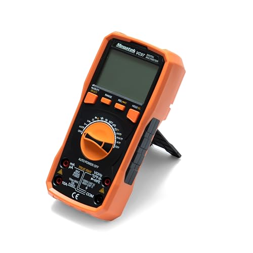 Megatek VC97 Digitales Multimeter True RMS – 6000 Counts, Auto Range, AC/DC Spannung & Strom messen, Temperatur, Widerstand, Kapazität – Multimeter für Elektriker & Heimwerker (Victor VC97)