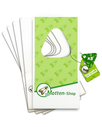 Der Motten-Shop, 5 Karten à 3 Lieferungen, Schlupfwespen gegen Lebensmittelmotten, biologische & nachhaltige Mottenbekämpfung, Umweltfreundliche und giftfreie Lösung