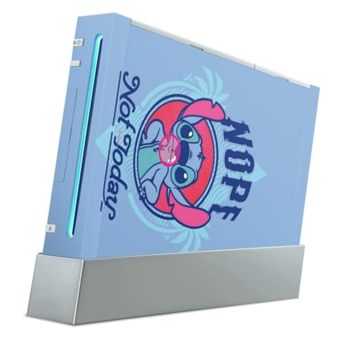 DeinDesign Skin kompatibel mit Nintendo Wii Folie Sticker Disney Sprüche Lilo & Stitch