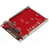 StarTech.com M.2. PCI-e NVMe auf U.2 (SFF-8639) Adapter - Nicht kompatibel mit SATA HDD´s oder SAS Controllern - Für M.2 PCIe NVMe SSDs - PCIe M.2 Laufwerk auf U.2 Host Konverter (U2M2E125)