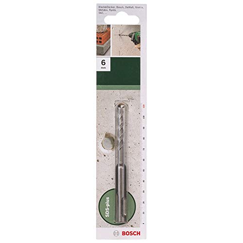 Bosch Accessories 2609255506 Hammerbohrer SDS-plus 6 mm, Länge 110 mm