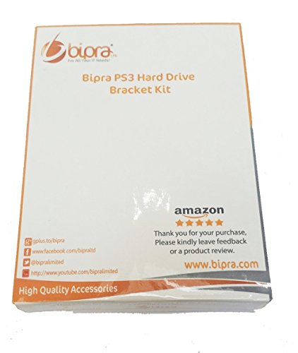 Bipra Kompatibel mit Playstation 3 PS3 500GB Hard Drive KIT INC Halterung Caddy Wiege Super Slim mit HDD - inklusive Halterung und Festplatte - Exklusiv Limited mit 1 Jahr Garantie