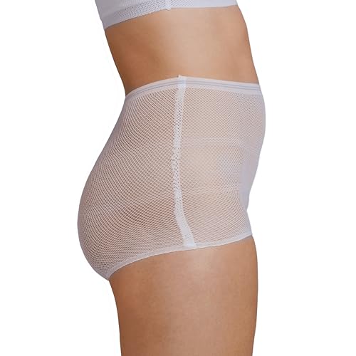 Carriwell Waschbare Wochenbett Unterwäsche x 10 | Atmungsaktiv & Weich | Hält Wochenbetteinlagen Sicher | Hoher Bund für C-Section | Flexibel & Bequem für die Zeit nach der Geburt