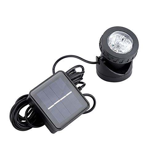 LED Solarleuchten Unterwasserleuchten Solarleuchten Unterwasserlicht Solarleuchten LED Unterwasserlicht Unterwasser Dekoration IP68 Wasserdicht für Unterwasserbeleuchtung Hof Weg