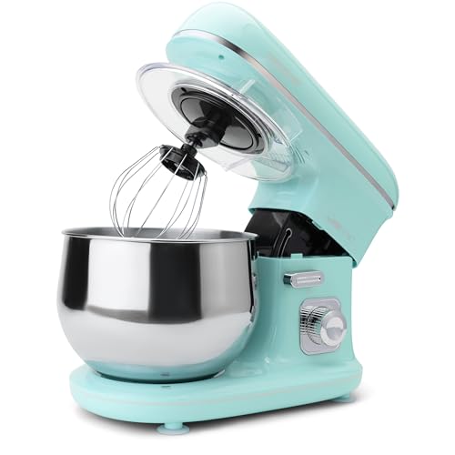Clatronic KM 3711 Knetmaschine, Deckel mit Nachfüllöffnung, 1100 Watt, 5 L