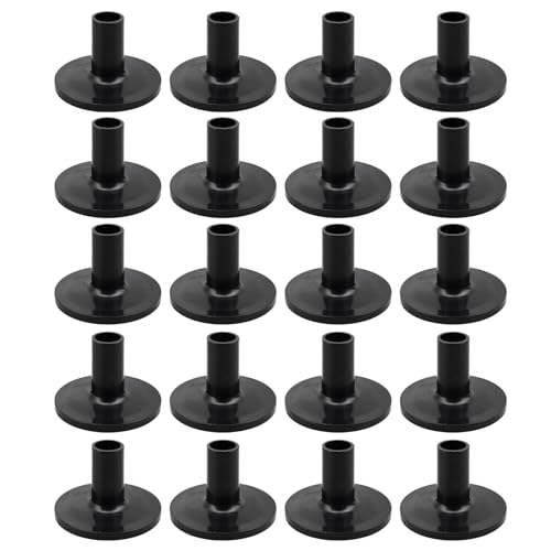 Beckenständer-Hülsen, Verschleißfeste 20-Teilige Tragbare Trommel-Becken-Hülse, Verschleißfester Kunststoff, Verhindert Verblassen, Trommelbeckenständer für Shelf Drum Kit