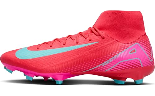 Nike Herren Zm Superfly 10 Acad Fg/Mg Oxford-Schuh, Ember Glow Aurora Green, 40 EU