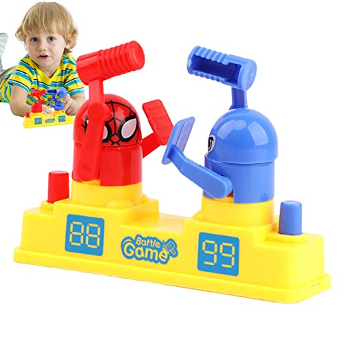 Tischkampf-Boxspielzeug – Roboter-Stanz-Boxer-Kampfspielzeug, tragbares Roboter-Wrestling-Boxspielzeug mit randlosem und glattem Design, Spielzeug-Kampfspiel als Partygeschenk