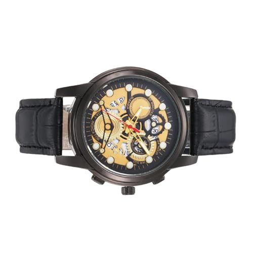 Armbandwatch -Datum, Geschäftliches Lederband, Stilvolle Modeaccessoires, Elegantes Tragbares Design, Stilvoller Reisefreundlichkeit, 40 Mm, Für Formelles, Ungezwungenes Dressing, Geschenkideen