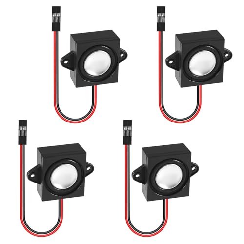 4PCS-Lautsprecher 3 Watt 8 Ohm Single Hohlraum Mini-Lautsprecher Vollstrecke Hohlraum Mobile tragbare Werbemaschinenlautsprecher-Anschluss an die Schnittstelle 3.3V 5V
