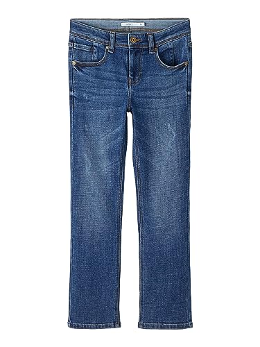 NAME IT Jungen NKMRYAN Straight Jeans 2520-EL NOOS Jeanshose, Dark Blue Denim, 152
