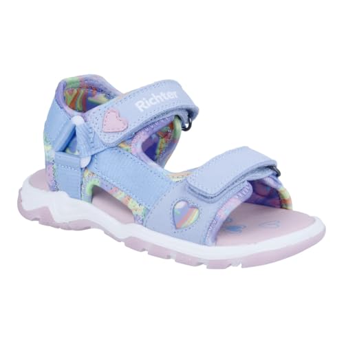 Richter Kinderschuhe Leonie Sandale, Blau, 32 EU
