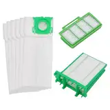 Staubsaugerladen.de Premium Servicebox kompatibel mit Sebo K Staubsauger, 8x Staubsaugerbeutel, 1x Motorfilter, 1x Micro-Hygienefilter, für Airbelt K1, K2, K3, 6629-ER, 6695-ER, Filterbox, Filter-Set