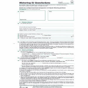 RNK Gewerberaum-Mietvertrag