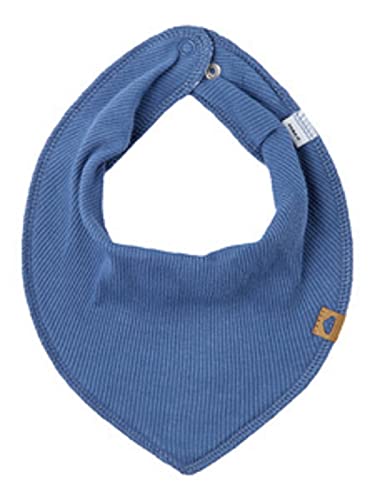 NAME IT * HALSTUCH Baby Dreieckstuch UNI in Cordoptik Organic (Bijou Blue)