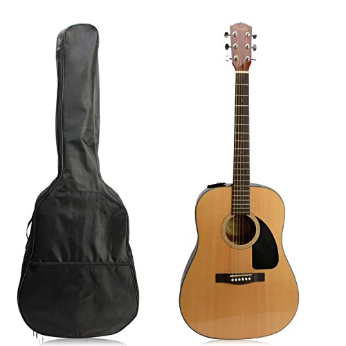 Gitarrentasche 40 41 Zoll Gitarre Tasche Akustik Guitar Gig bag Guitar Case Wasserdicht Gitarrenhülle Tasche Für Gitarre Rucksack Guitar Bag Gitarren Tasche Reißfest Schwarz
