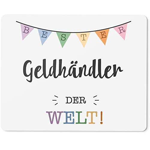 JUNIWORDS Mauspad Mousepad, Bester Geldhändler der Welt (5700928)