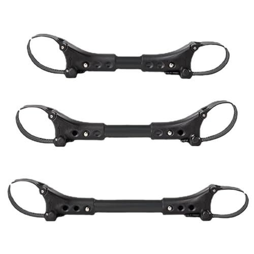 Kinderwagen-Verbindungsstück, 3x Zwillings-Kinderwagen-Verbindungsstück, Universelle Befestigung, Adapter für Kinderwagen Verbindungsstück