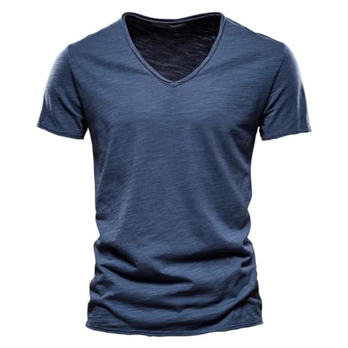 sdhienbb ?rime-Day 16,Herren T-Shirt Long Shaped Turnup Tee, T-Shirt für Männer,länger geschnitten, erhältlich in vielen Farbvarianten,Tshirt Herren Sport,Tshirt Herren Slim Fit Grau