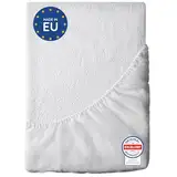 Matratzenschoner 70x140 Baby Wasserdicht Dreamzie - Oeko-TEX - Atmungsaktive Anti-Allergie und Anti Milben - Nässeschutz 70x140 Kinderbett