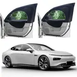 2pcs Autofenstertöne, Sonnenschutz -Wärme -Isolierfenster bedeckt Autoschutzvorhänge für Reisen, Camping, Nickerchen, Schlafen, vorne