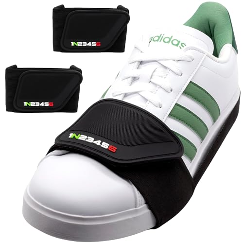 Pack 2 Einheiten - Motorrad Schuhschutz Universal, Schuhschutz Motorrad Anti-Rutsch, Schaltschutz Motorrad 1N23456, Schuhschoner Motorrad, Schutz und Stil bei jedem Gangwechsel