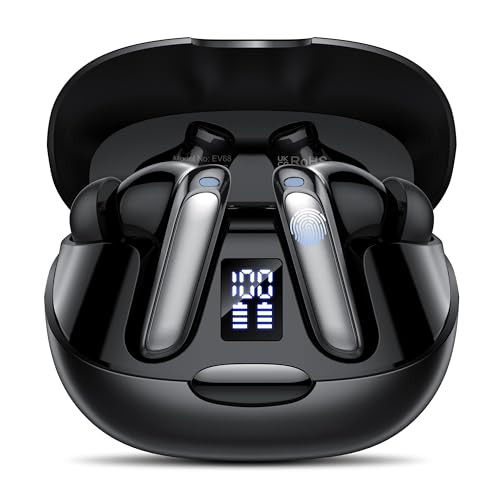 AI Kopfhörer Übersetzer, 3-in-1 Sprachübersetzer Kopfhörer 164 Sprachen mit App, 4 Übersetzungsmodi Echtzeit Übersetzer Ohrhörer, 48H Bluetooth 5.3 Übersetzer Kopfhörer für Lernen, Reisen, Business