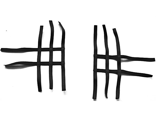 Nerf Bar Netz Quad ATV Black 3 & 2 Bänder