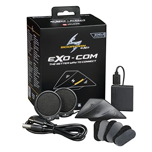 ScorpionEXO EXO-COM Bluetooth-Kommunikator-Set (passend für T520 & GT930 Modelle)