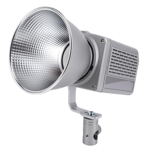 Video Light, COB Video Light Stille Fan 55W für Live -Streaming (EU-Stecker)