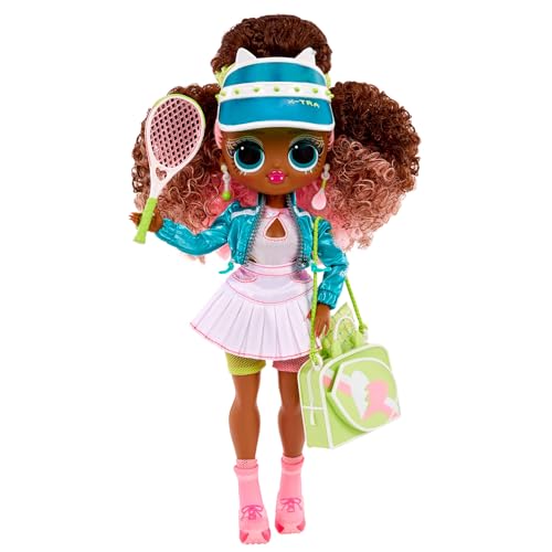 L.O.L. Surprise! OMG Sports Modepuppe mit 20 Überraschungen - Court Cutie - Mit toller Fashion und Sport-Accessoires - Für Kinder ab 4 Jahren