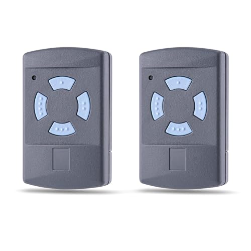 2 Stück Garagentor Handsender für Hörmann HSM4-868, 4-Befehl 868,3MHz Fernbedienung für Hörmann Garagentoröffner SupraMatic, ProMatic, RotaMatic, LineaMatic