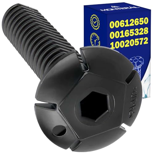 Füße für Geschirrspüler 110 mm mit Originalcode 00612650 612650 00165328 165328 10020572 für Bosch für Siemens - Garantie 10 Jahre - MONTERAL