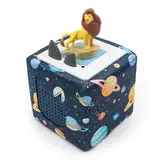 Taladad für Toniebox Bezug, Schutzhülle Case Schutzfolie,Schutzcover Bezug for Toniebox Speaker Hülle Bezug Toniebox Starter Zubehör Schutzhüllen (Sterne)