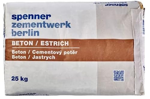 Beton / Estrich 25KG Betonier- und Estricharbeiten im Innen- und Außenbereich